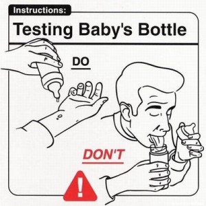 Testing Baby's Bottle